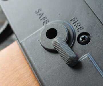 Mossberg's New Rimfire AK--The Blaze 47 Both sides are clearly marked.