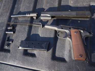 Fit and finish of the AO 1911 is surprisingly good for a gun in this price range. 