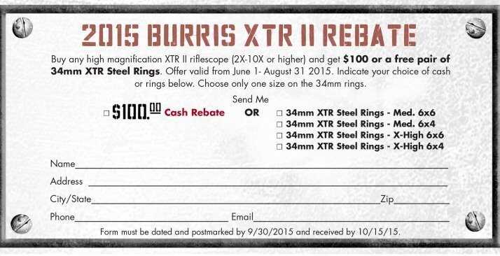 Buy Guns Get Free Stuff: Hot Summer Promotions at a Glance Burris!