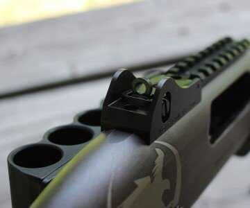The 870 Perfected? Nighthawk's Shotguns The rear ghost-ring.