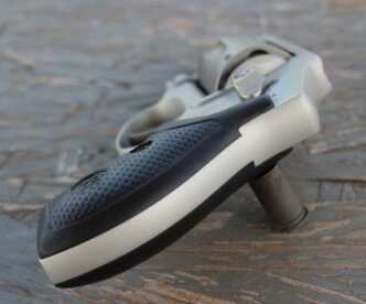 Even though there are rubber grips, the back-strap is still exposed. This is the only piece of the gun that will bite you during recoil.