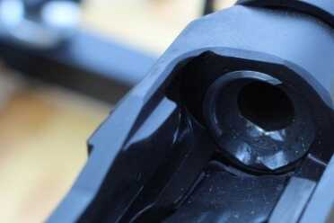 Feed ramps for guiding in the rounds help ensure reliability. 