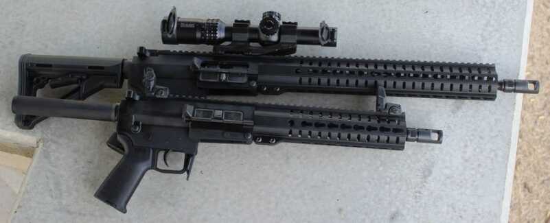 The Mutant and the new pistol version.