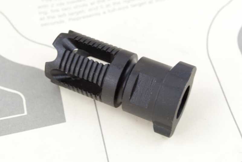 GemTech includes this flash hider mount with the G5 and G5-T models.