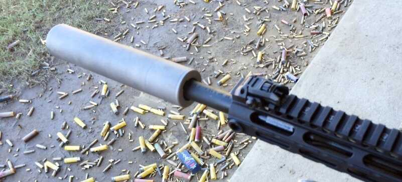 I mounted the G5-T on this FN-15 DMR for accuracy and point of impact shift testing.