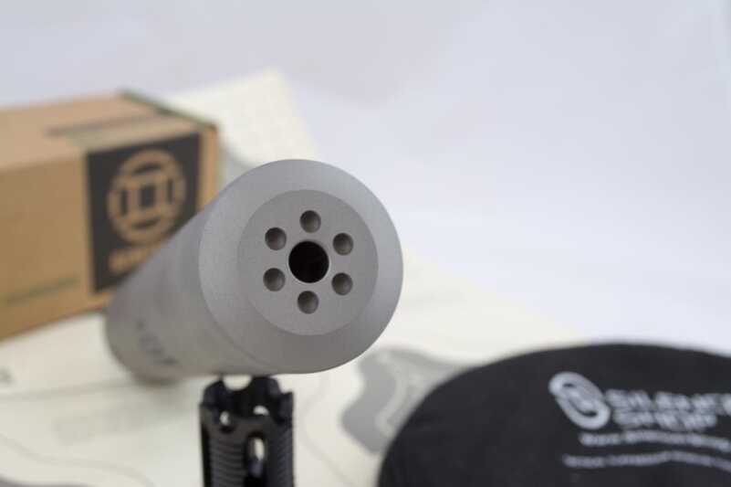 The exterior finish of the G5-T is raw titanium. The standard G5 is treated with matte black Cerakote.