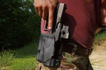 UM Tactical Micro Dot system –Your Entry to Pistol Micro Dots. The cut in the front allows for a fast clearance.