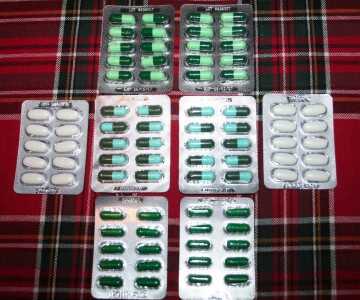 Look through the Ebay listings carefully if you want to buy antibiotics. There are companies that market "fish flex" and such in white aftermarket bottles, but there are now a lot of people selling grey market blister packs of the same stuff, and they'll keep much longer I think. 