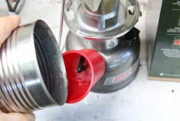 The Duel Fuel lantern comes with a filter funnel to get some of the nonvolatiles out of the gasoline. 