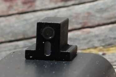 Meprolight's New Low-Light Sights The front sight has a dot and a vertical line.