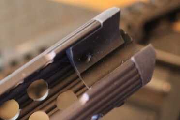 Troy Takes on the AK-47 The stability of this milled connection is what makes this a viable platform.