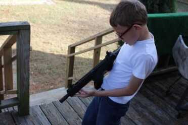 And you can shoot it in the back-yard.