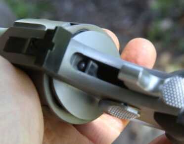 This is a transfer bar gun, so there is no pin on the hammer. It is meant to make it so carrying a round under the hammer is safe. 