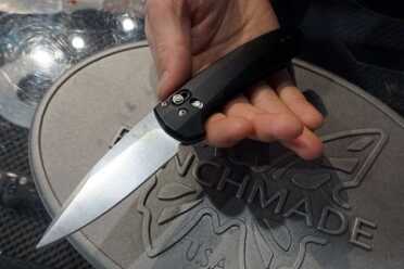 You can get a sense of how the knife fits in one's hand.  It's ergonomically sound.  