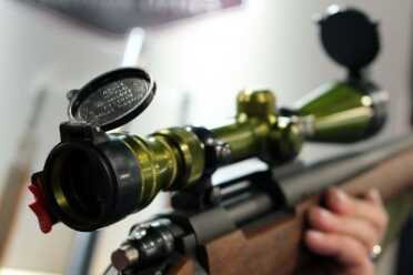 This is the one that caught my attention. A new version of the USMC adopted Redfield scope on an M40. MSRP $419.