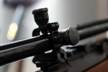 Old school windage and elevation adjustments. 