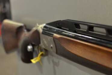 AR Shotguns and The Best Deal for Trap--Tristar --SHOT Show 2016 The ribs are high and sturdy.