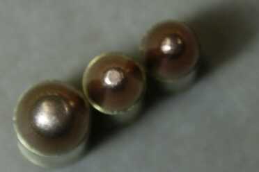 Left to Right .45ACP .38 Super 9mm (Notice diameter)