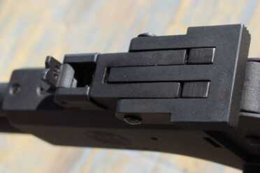 With a strong lock-up.