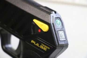 The Taser Pulse for Civilians It moves up, instead of down, like John Moses intended.