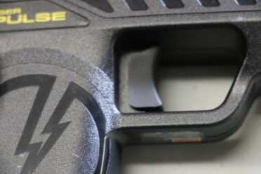 The Taser Pulse for Civilians The trigger.