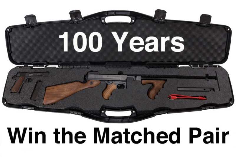 The Thompson M1927A1 from Auto Ordnance We're giving this set away, so enter now.