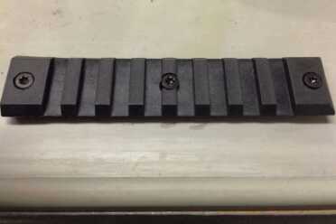 One of the three accessory rail’s.