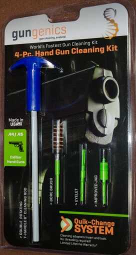 The full set includes the cleaning rod with quick-connect and 3 attachments.