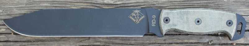 The Ontario RD-9. Excellent blade, and a great BIG knife. 