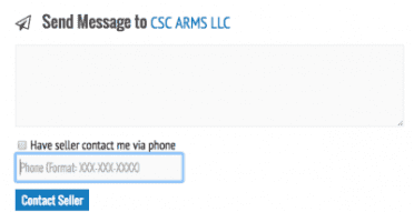 Blannelberry Gets His Concealed Carry Permit: EP. 3: Buying The Gun On GunsAmerica When you're logged in, and viewing a specific listing, you'll see this little box. You type in your message to the seller, and hit send. This should get the ball rolling.