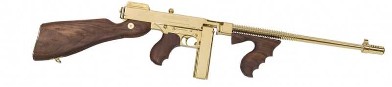 The Thompson M1927A1 from Auto Ordnance If you want a bit of shine on your Thompson, A-O has you covered.