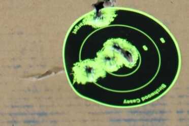 The Thompson M1927A1 from Auto Ordnance This is from 50, standing.