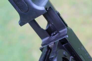 The Thompson M1927A1 from Auto Ordnance Bolt locked back.