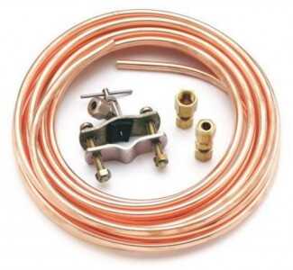 Prepping 101: Killer Deals On Prior Articles in a Surprising Place This fridge water tap will most likely work just fine to tap your existing oil burner over to the H45. Try at your own risk of course.