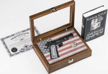 Chris Kyle Springfield 1911 Number 1 Raises K for Frog Foundation chris kyle trp