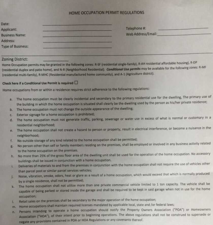 paperwork for home business if I were a gunsmith
