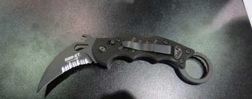 Ultimate Knife Gets More Ultimate — Blade Show 2016 The 599 XT. "XT" is for extreme!