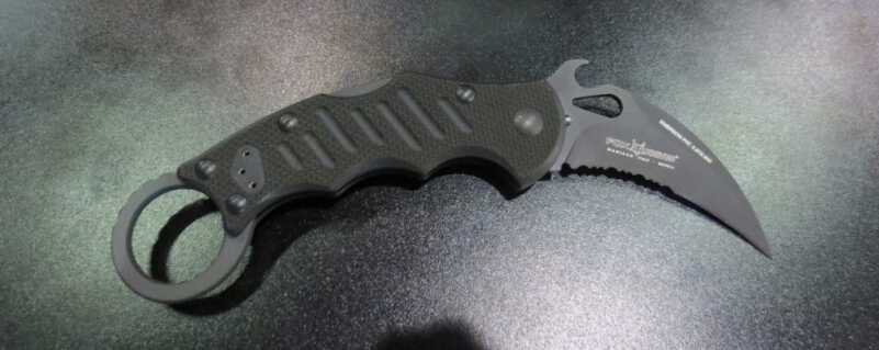 Ultimate Knife Gets More Ultimate — Blade Show 2016 A look at the front side.