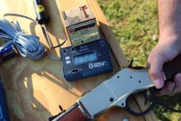 I averaged about 1725 f/s with the Hornady. 