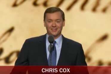 Cox at RNC: Only Way to Save 2A is to Vote Trump Chris Cox at the 2016 Republican National Convention.