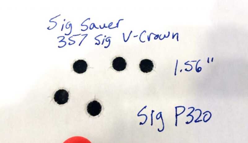 Ammo Test: Sig Sauer Elite Performance .357 Sig V-Crown It's plenty accurate if you do your part.