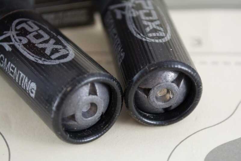 Ammo Test: Winchester PDX1 Defender Segmenting Slug Note the specially designed shape and cuts in the slug. These cause it to fragment into three sections shortly after entering the target.