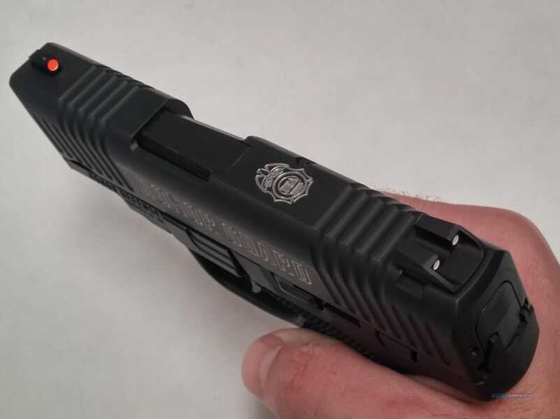 Auction Alert! Bid on Special Honor Guard 9mm Pistol to Benefit DEA Charity Very cool DEA seal on the top of the slide.