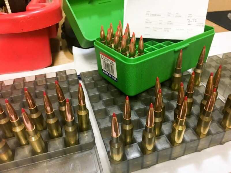 It seemed sacrilegious not to hand load for this rifle, so I did. 