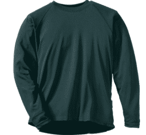Deer Camp: Keeping Warm When Temperatures Turn Cold One of the author's favorites for really cold weather is Cabela’s MTP Heavyweight Crew, made of a fleeced polyester that is super warm and super comfortable.