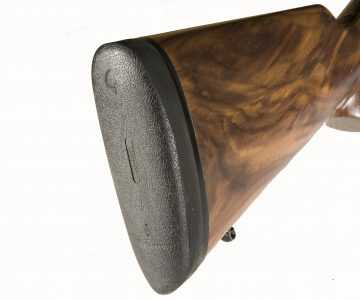 A .500 Magnum Lever-Action? The Big Horn Armory Model 89 Brush Buster! Full Review. A Pachmayr Decelerator buttpad helps tame the recoil of the .500 Mag. round.