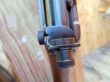 By loosening the knurled aperture, you can easily adjust for windage.