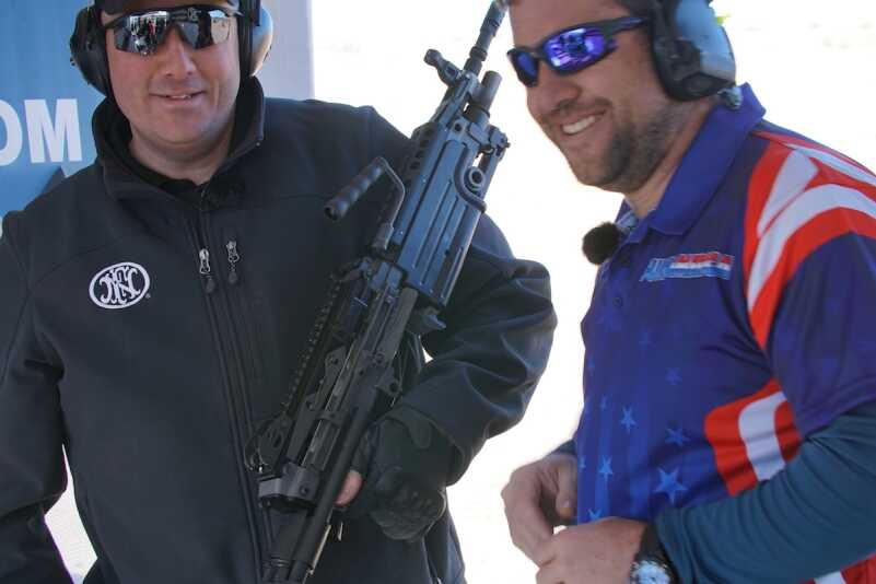 New FN Belt-Fed M249S Para —SHOT Show 2017