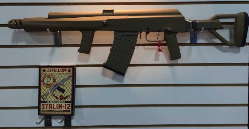 Jesse James’ Stalin 12, An AK-Pattern 12 Gauge -- SHOT Show 2017 Jesse James’ Stalin 12, An AK-Pattern 12 Gauge -- SHOT Show 2017