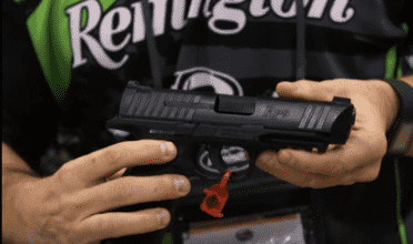 Remington RP9 Polymer Striker Fired Pistol  & Doublestack Race Guns - SHOT Show 2017.